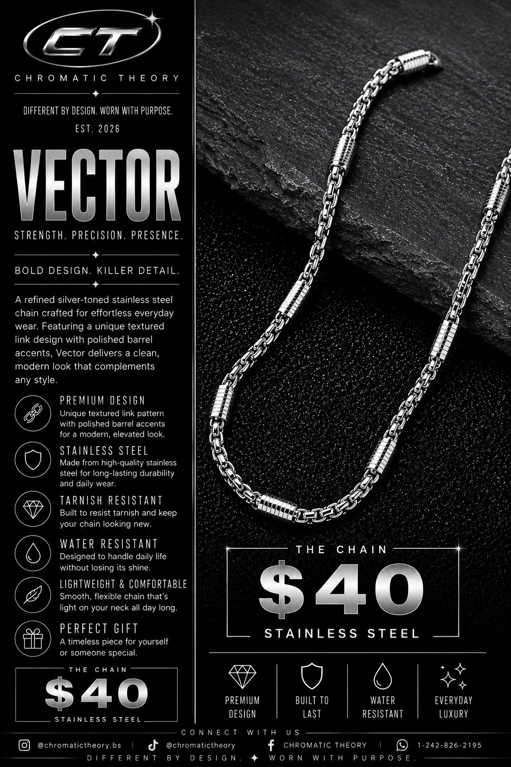 Vector — Strength. Precision. Presence.